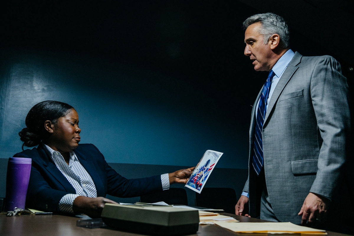 LAProgressive's tweet image. Traffic Jam: Black and Blue • ow.ly/xPQG50NHFEK

Ed Rampell: In a highly engaging, entertaining way Blue’s plot is about race, racism and excessive use of force by the police (you know, pigs being pigs, and all). #blue #policeviolence