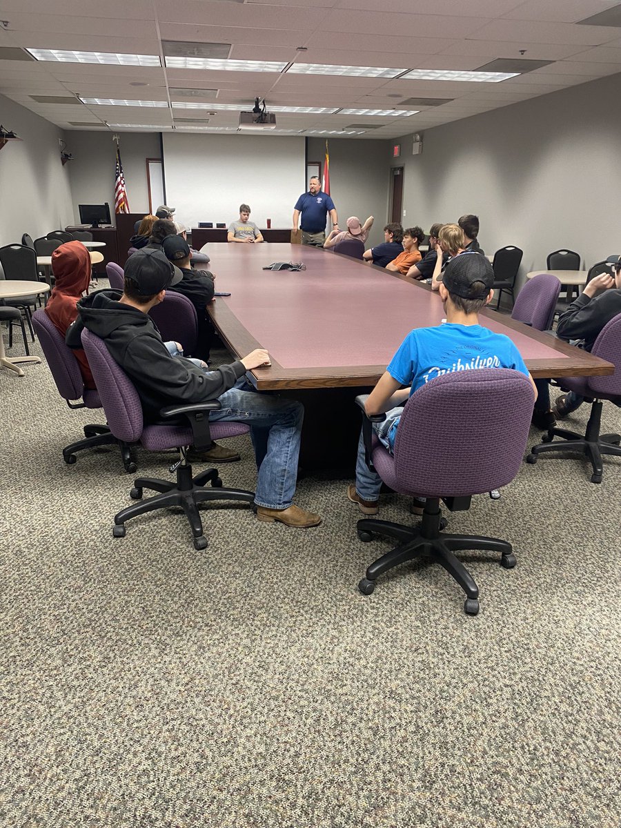 TbhsTech's tweet image. Construction tech field trip at the carpenters union training center today.