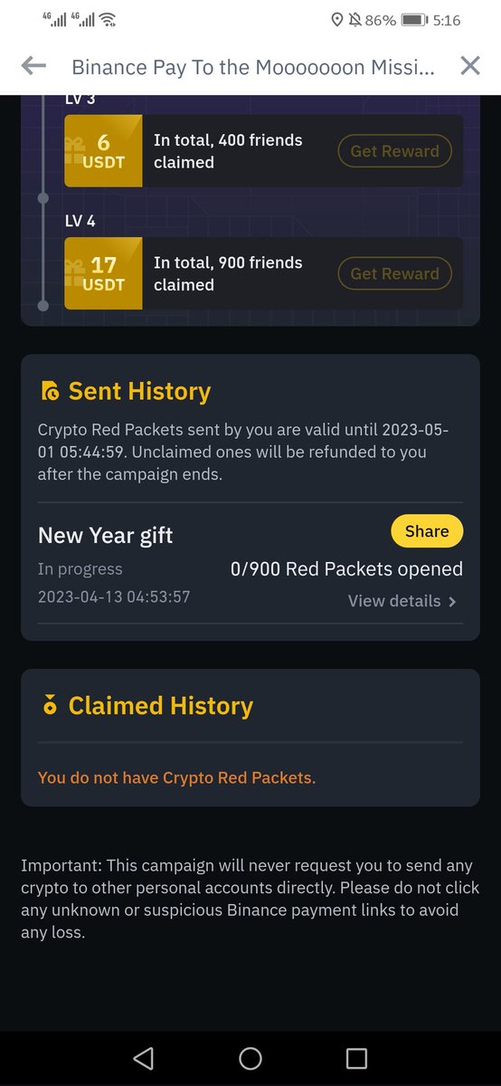 rabinaryal2's tweet image. Use my code BPCJ358FZ3 to get  Usdt each on your Binance wallet.. .. I have created 900 red packet boxes 900 users can claim it.. Share it with your friends and family👨‍👩‍👦
#Binance #BinancePay #CryptoRedPacketShareCampaign