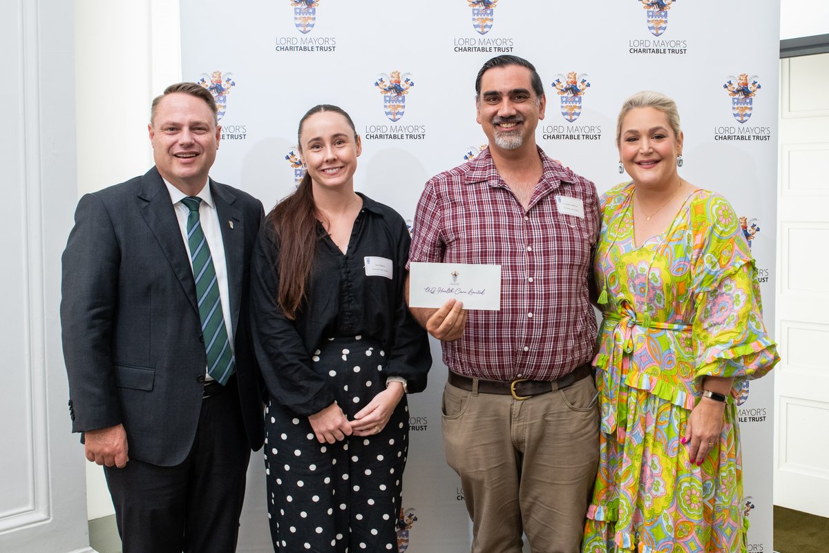 A massive thank you to the Lord Mayor’s Charitable Trust, who presented UQ Health Care with the funds for our Homeless Outreach Project.