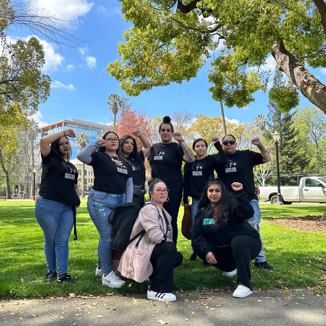 sister_warriors's tweet photo. We're at the CA Capitol for #LobbyDay, fighting to eliminate slavery in the prison system and fight for more pathways to freedom. We want to protect our rights and end the systems that criminalize us. Calling all Sister Warriors in CA to join a local chapter! #Freedom2030 https://t.co/7LxazqUrn9