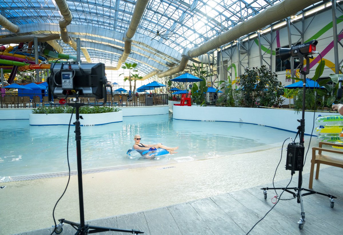 EscapeVisuals's tweet image. What an Epic time on set at Epic Waters indoor Waterpark in Dallas Texas!