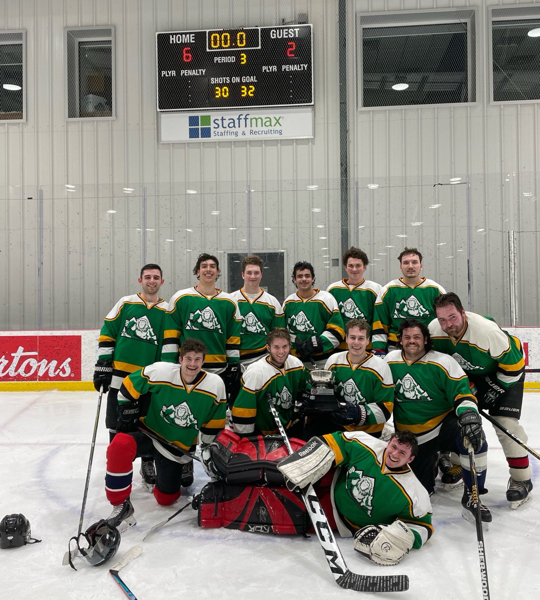 pegrechockey's tweet photo. Congratulations to The SW Samsquanches on winning the Div 14 WRHL Winter 22/23 Championship! They took the final over Bent Twigs in a hard-fought game 3 final!!  
@EricksonMfg
#EricksonPlayoffs https://t.co/2wcko9Sb9m