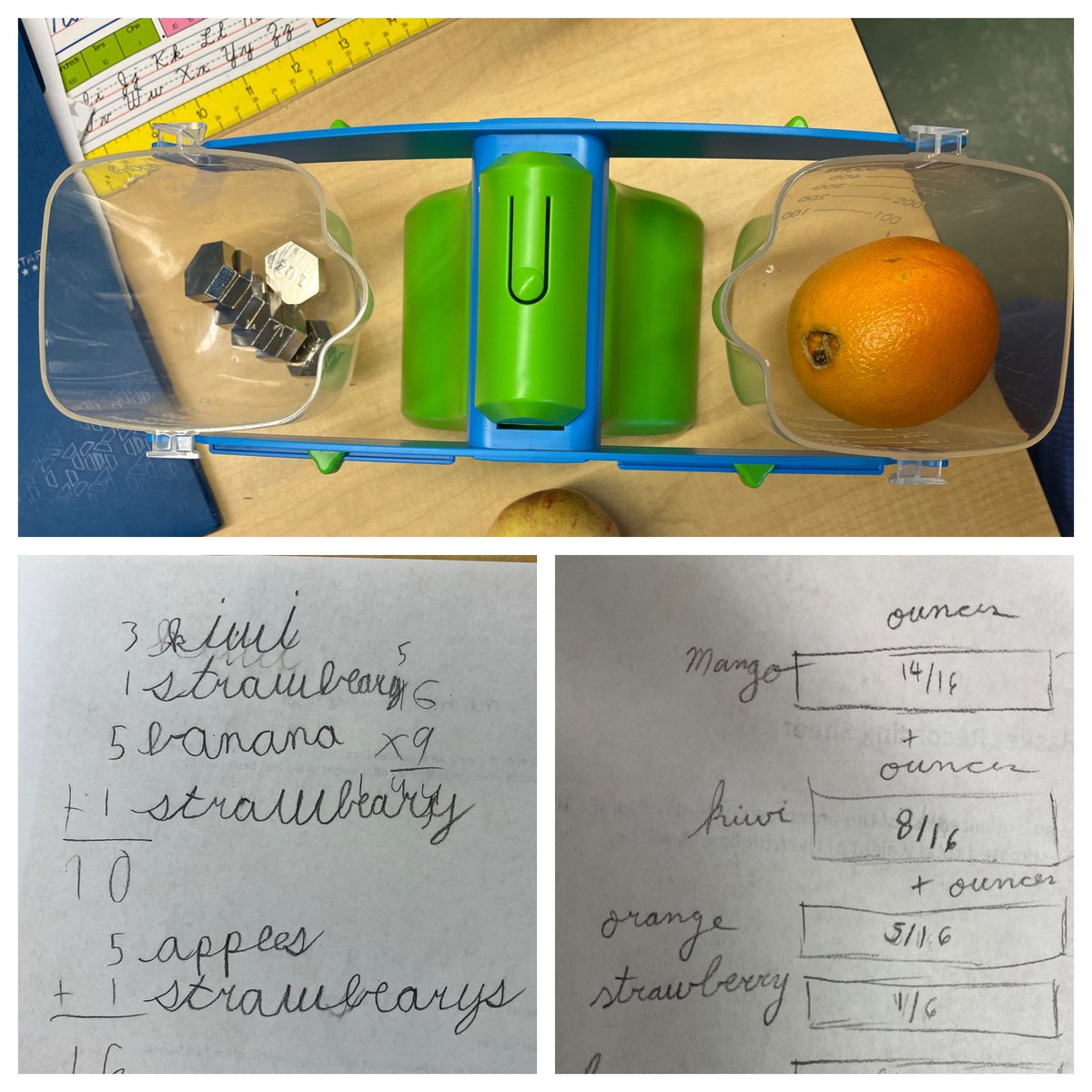 Valerie (@runnervals) on Twitter photo Students weigh fruit and use multiple strategies to create a 10 pound fruit basket. #MIP <a href="/RPSMathTeam/">RPSMathTeam</a> Students weigh fruit and use multiple strategies to create a 10 pound fruit basket. #MIP <a href="/RPSMathTeam/">RPSMathTeam</a>