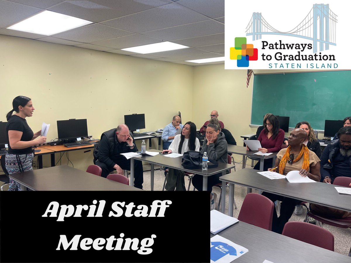 Thank you <a href="/P2G_SI/">Pathways to Graduation-SI</a> Teacher Jacquelene Salli-Caiazza for presenting this month’s “<a href="/P2G_SI/">Pathways to Graduation-SI</a> Best Practices.” Jacquelene shared how she utilizes skill-based lesson planning in collaboration with her co-teachers to support the needs of students through a multidisciplinary approach!