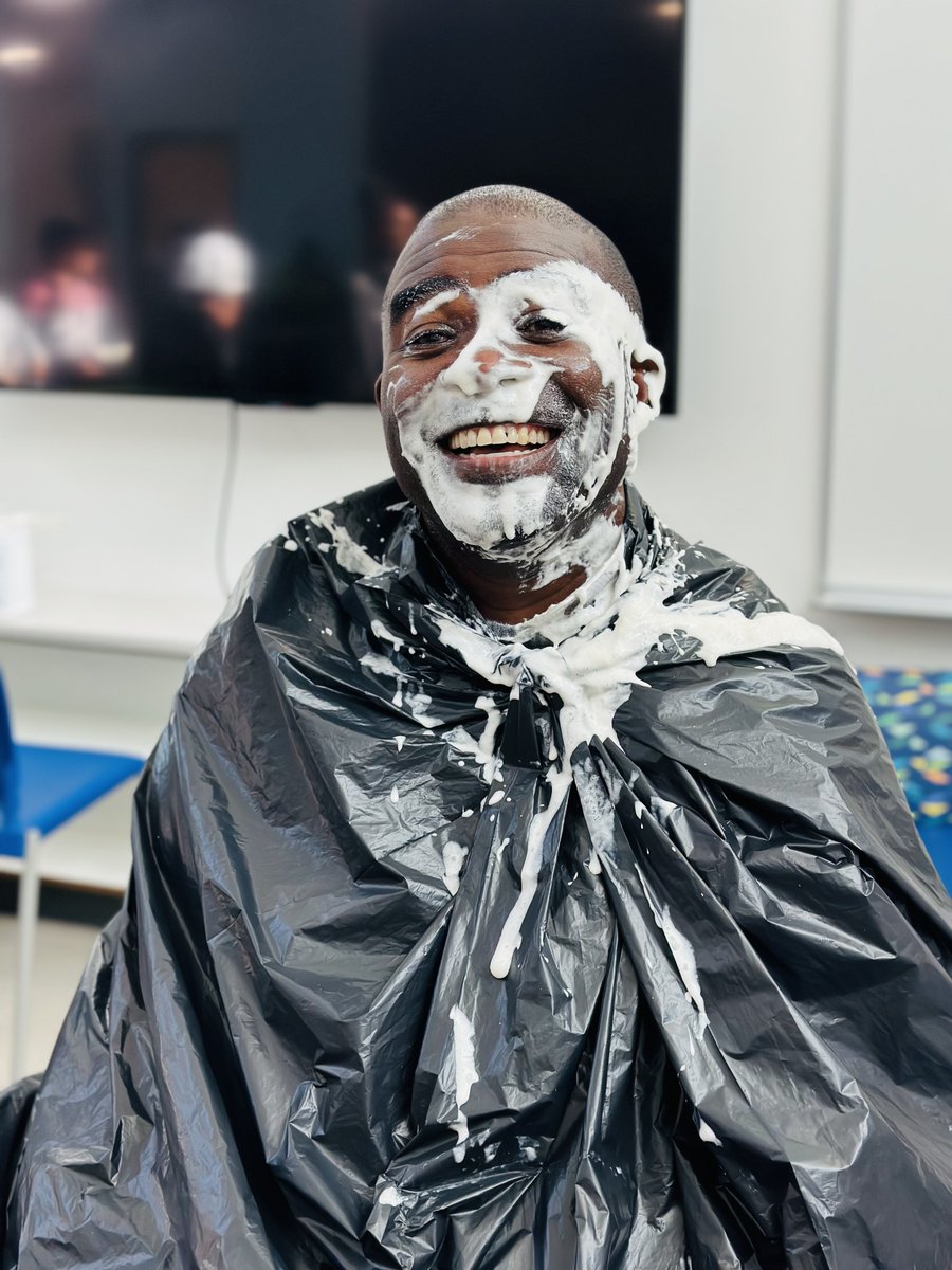 We want to share how much we appreciate our #assistantprincipal Mr. Edwards. He is a real life superhero for our students and willing to literally take a pie in the face to support their achievements! We truly appreciate you! #assistantprincipalweek @wcpss <a href="/WCPSS/">Wake County Public School System</a>_TitleI
