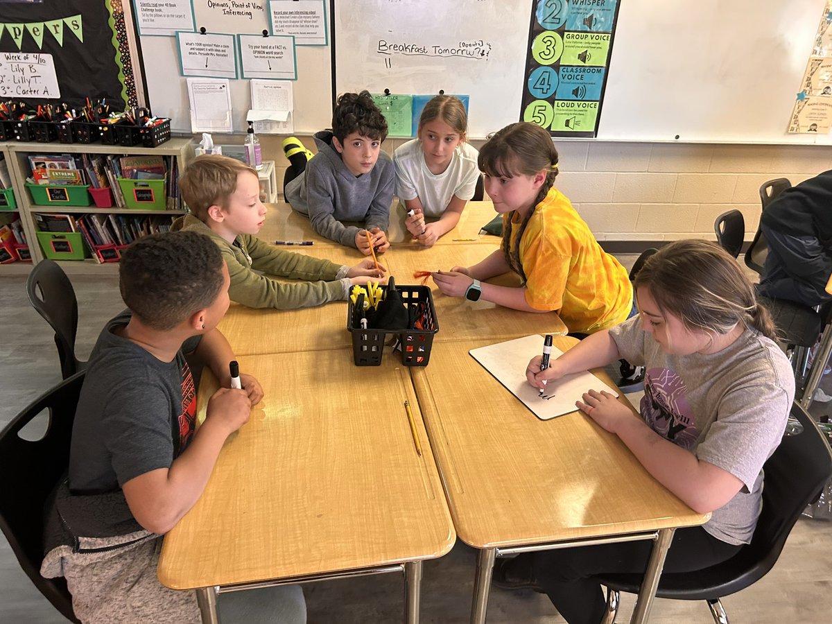 MrsHostutlerELA's tweet photo. Practicing how to make inferences with a game of Guess Who?! Mixing clues with prior knowledge to draw conclusions. All answers were teachers/admin at Nord. #FunIn4th https://t.co/1JhAOATmIH