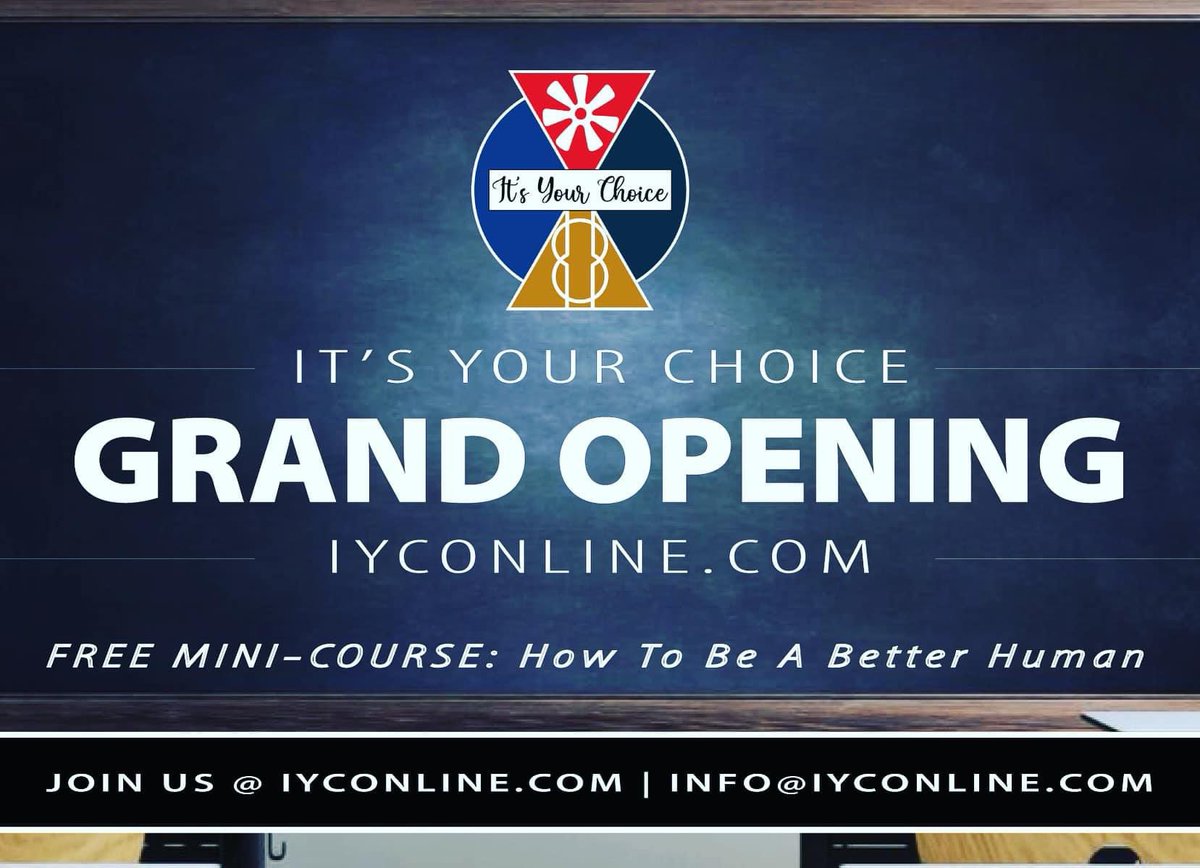 NLChoice's tweet photo. It’s our one year anniversary for our school!!  Did you take advantage of our free mini-course: How To Be A Better Human?  https://t.co/2vDUcGrRU1 
Marriage course - Uniquely Yours is available as well. 
https://t.co/2jgQ1X1zUu 
#ItsYourChoice #BetterHuman #MentalHealth #Healing https://t.co/eTkeWROScG