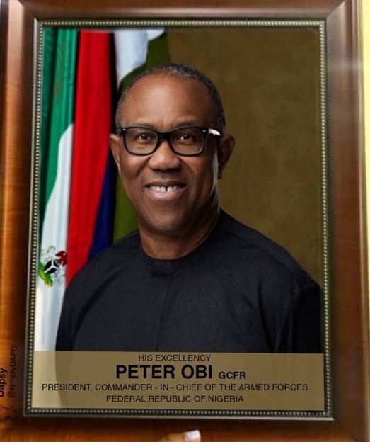 Behold the President-Elect H.E @PeterObi .