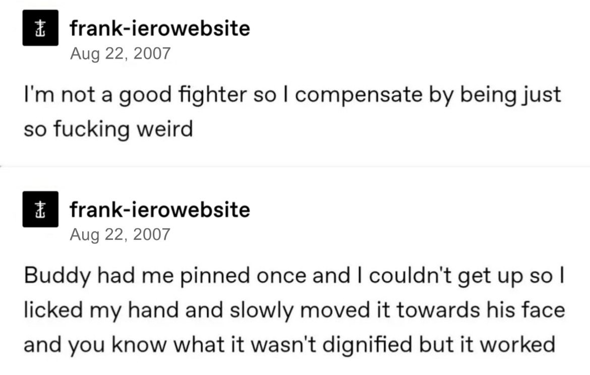 he really didn’t have to tell us all that but i appreciate his honesty!