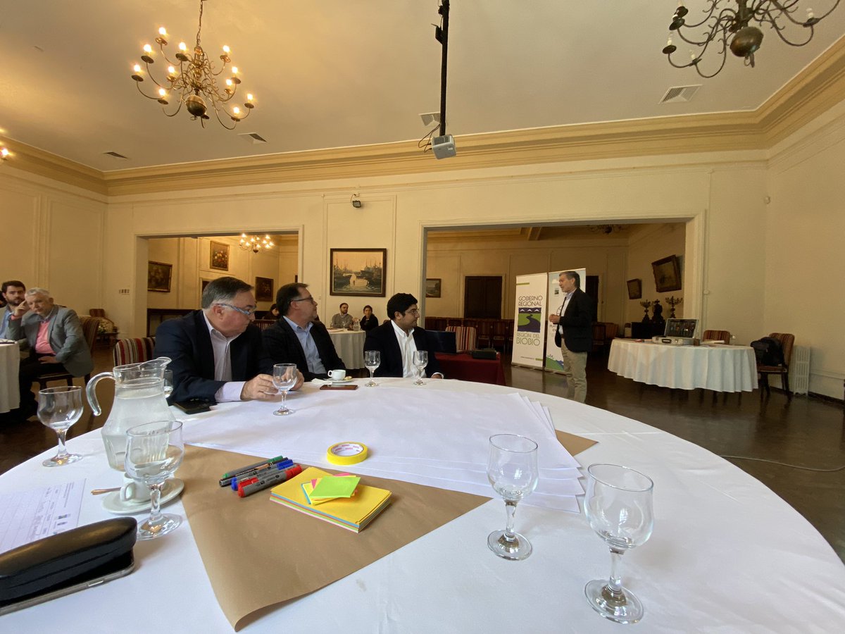 Hoy se realizó taller destinado a levantar información para modelar un observatorio que sea un instrumento para potenciar las empresas Pyme de #Biobio 
Nos acompañaron empresarios pyme, profesionales públicos y privados <a href="/gorebiobio/">Gobierno Regional del Biobío</a> <a href="/BenitoUmana/">Rector UBB</a> <a href="/faceubb/">FACEUBB</a>