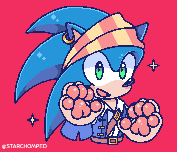 tomodachipup's tweet photo. Pirate Sonic on MS Paint for my part of an art trade with @YouHalfwit! I'm super happy with how this came out! I really hope you like it, Witty! <3 https://t.co/TNDxDW80FR