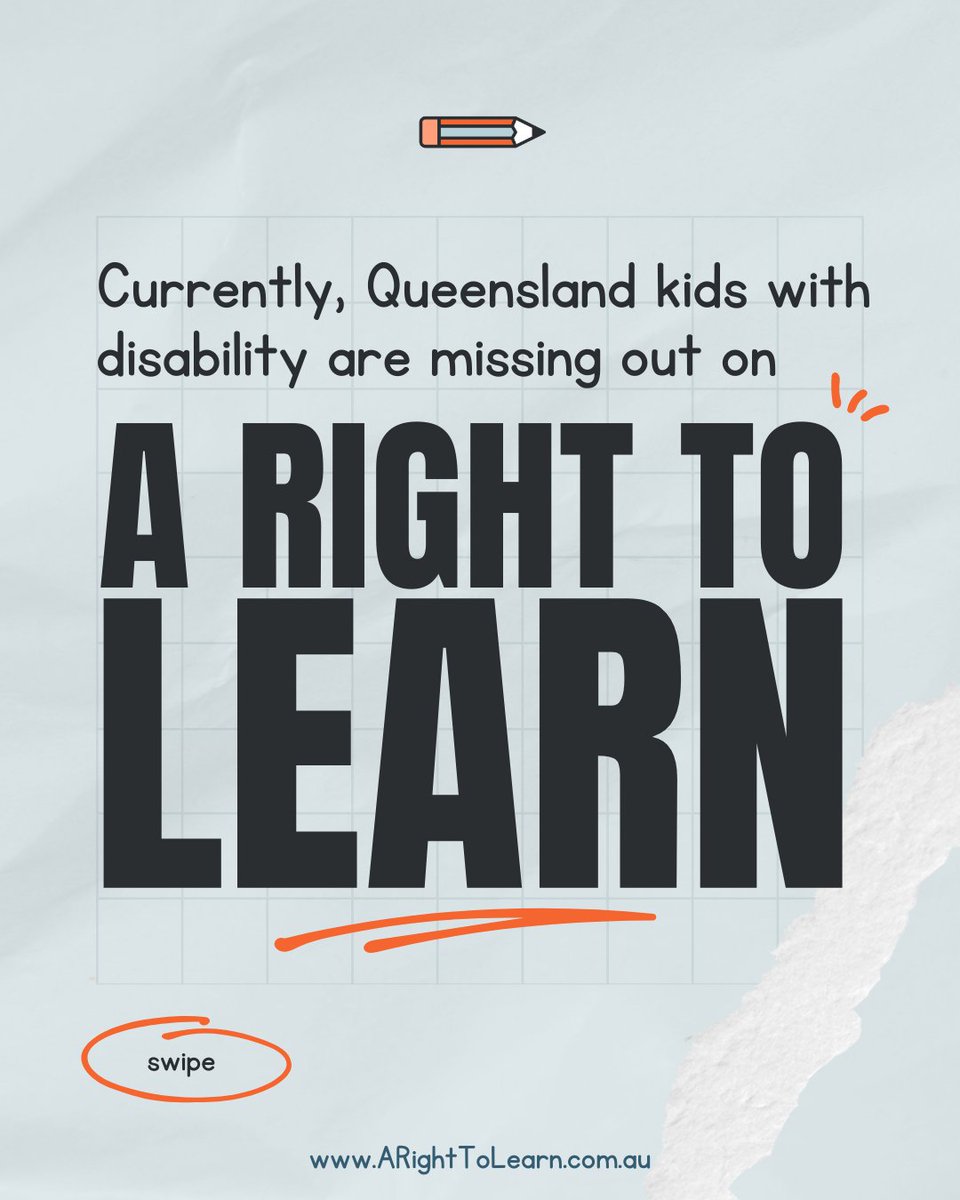 YACBrisbane's tweet photo. All children have a right to education. But between 2016-2020, students with disability received 46% of all short-term suspensions, despite making up about 17% of the Qld school population.

To read more and pledge your support for disabled students visit: https://t.co/UxhIcXztDB https://t.co/pI3HIyyehg