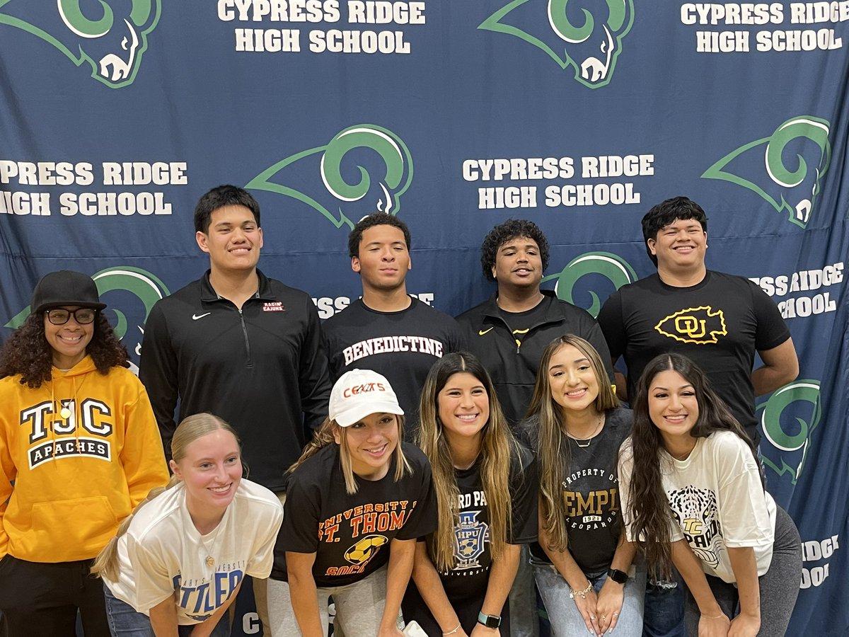 RamNationGBB's tweet photo. It was an honor to celebrate both Sage and Olivia today! We’re so excited to see them continue to flourish playing the game they both love! And a huge congratulations to all of the signees today!
#RamsForLife 💙 https://t.co/yVbTn1Pnyf