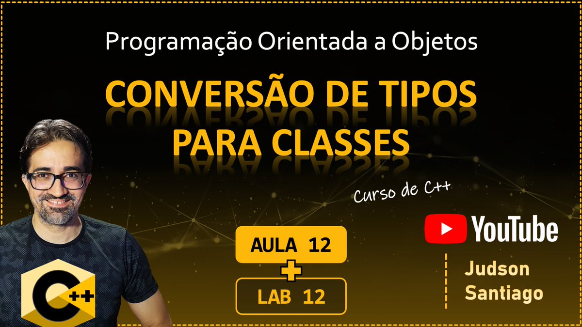 JudsonSS's tweet photo. Curso de Programação C++
Conversão de Tipos para Classes
https://t.co/IFvriwbitv
#curso #programação #cplusplus https://t.co/ZEcD9Dn51d