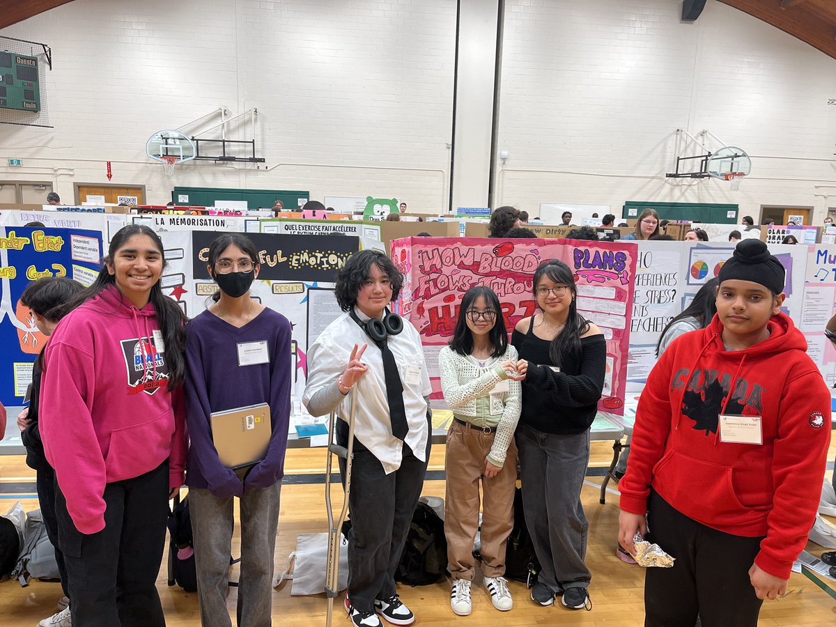 Great job today Wildcats! 👌🏻We are proud of how hard you have worked to get to the 53rd annual Winnipeg Schools’ science fair! <a href="/SchoolMeadows/">Meadows West School</a> @WinnipegSD <a href="/ginaflorendo/">Gina Florendo</a>