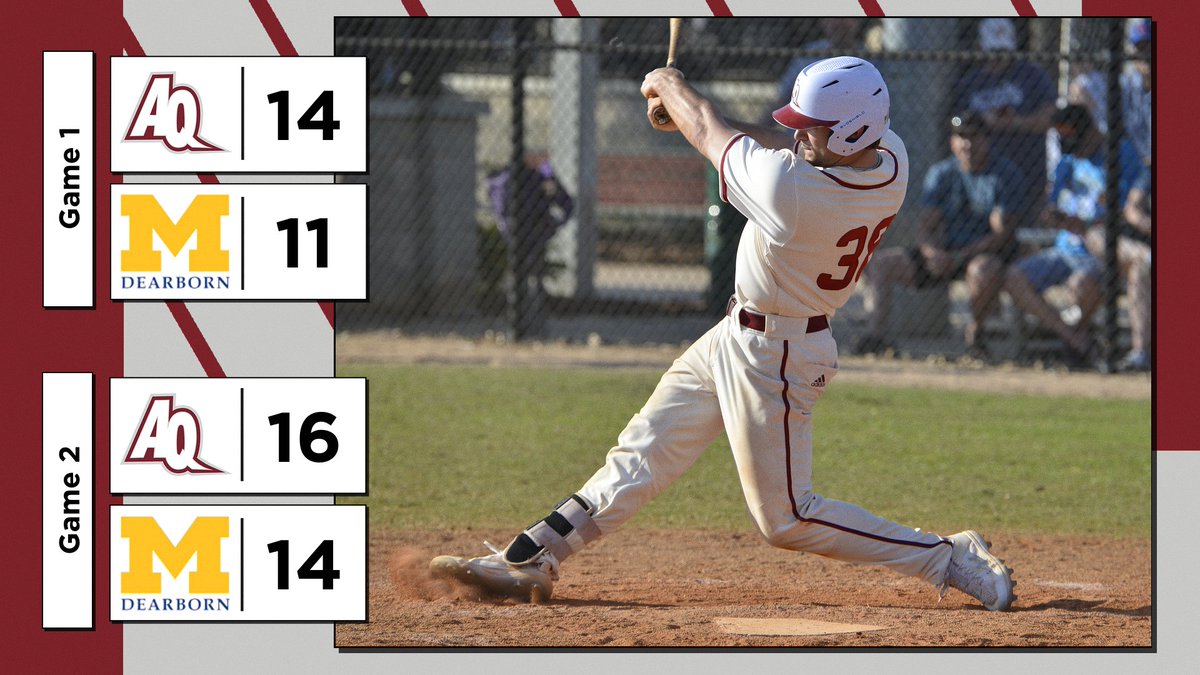AQBaseball's tweet photo. FINAL... FINALLY! The Saints bash three grand slams (Jake Paganelli x2, Mark Binkowksi x1) to sweep the Wolverines. #SaintsMarchOn https://t.co/NEG6vH7WQp