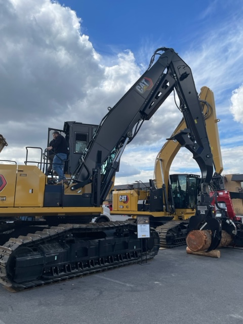 AtMirabeau's tweet photo. We are excited to be the host of the 2023 Intermountain Logging Conference and Equipment Show, which displays the latest in machinery and equipment for the forest industry. Come see them all in our parking lot today through Friday (April 12-14)! https://t.co/DvkI10nOvS