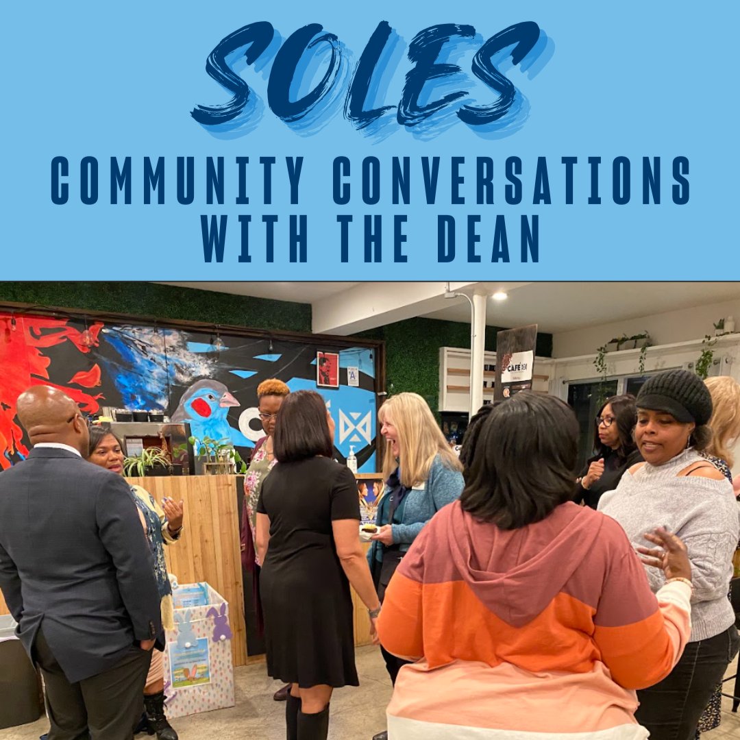 You're Invited!

SOLES Community Conversation: Point Loma
Tuesday, April 18 from 5:30 - 7 p.m.
The Volker Residence in Point Loma (Address will be provided after registration)
Generously hosted by Pamela '73 '76 and Ray Raymond '82 Volker

Register today! hubs.la/Q01Lft4t0