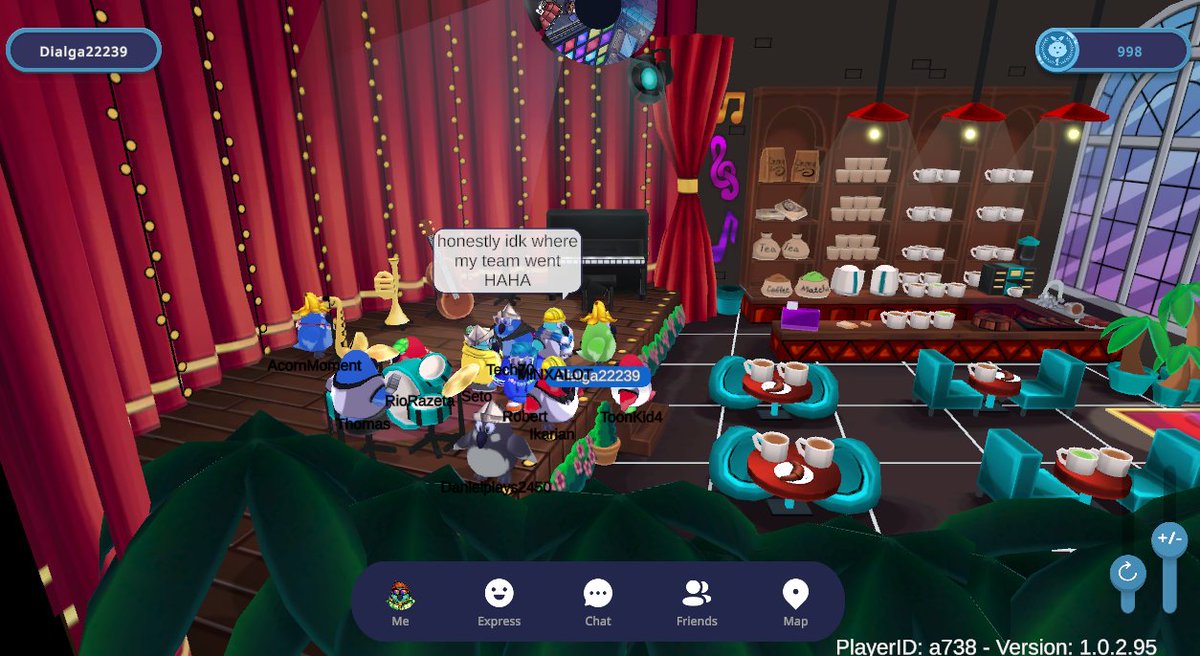 Thanks you Guys for joining our first <a href="/PlayPartyParrot/">Party Parrot World</a> Staff Meetup at the Beta today! :D

Can you see familar Parrots here? ;)