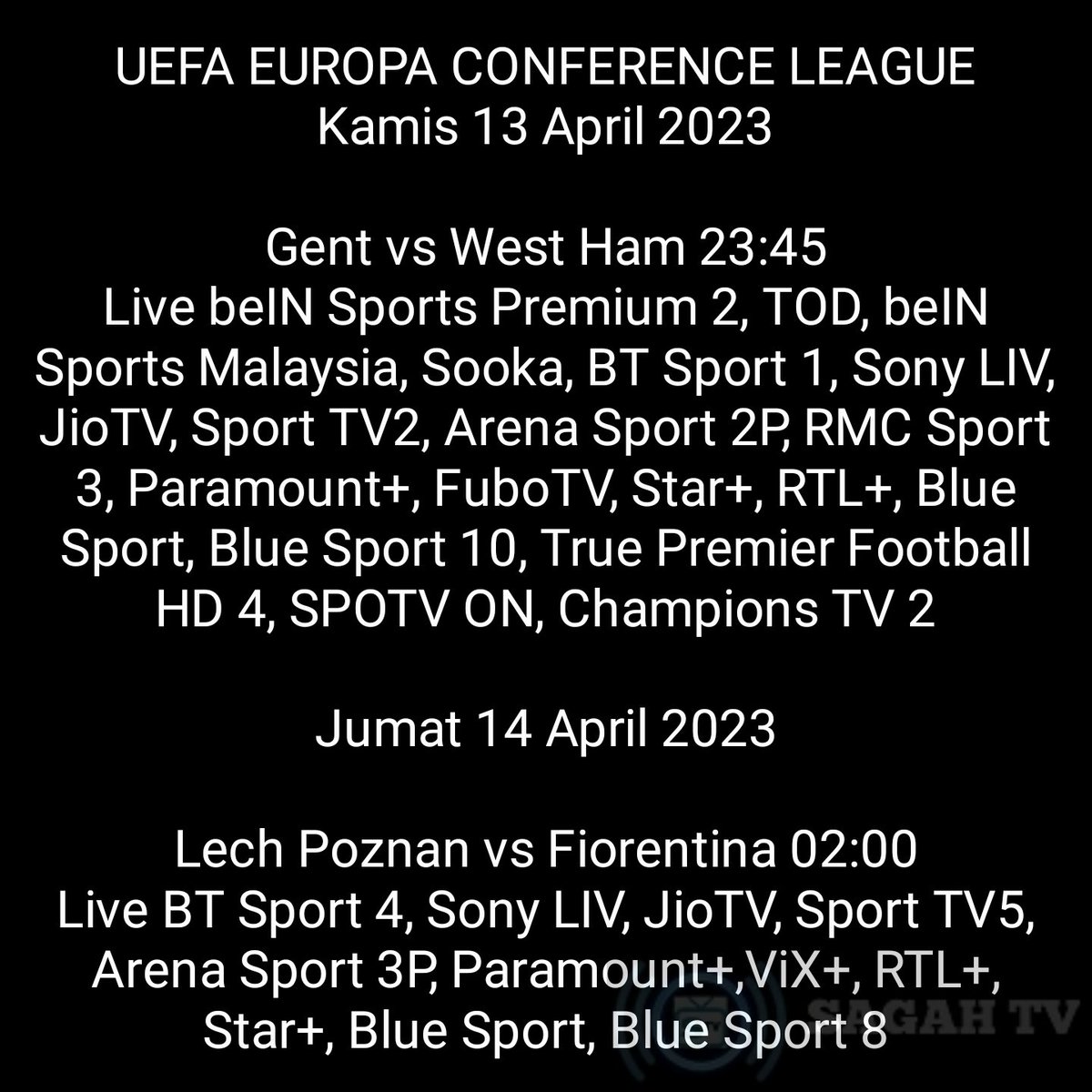 Sagahtvlive On Twitter Jadwal Siaran Langsung UEFA Europa League sagahtvlive-on-twitter-jadwal-siaran-langsung-uefa-europa-league