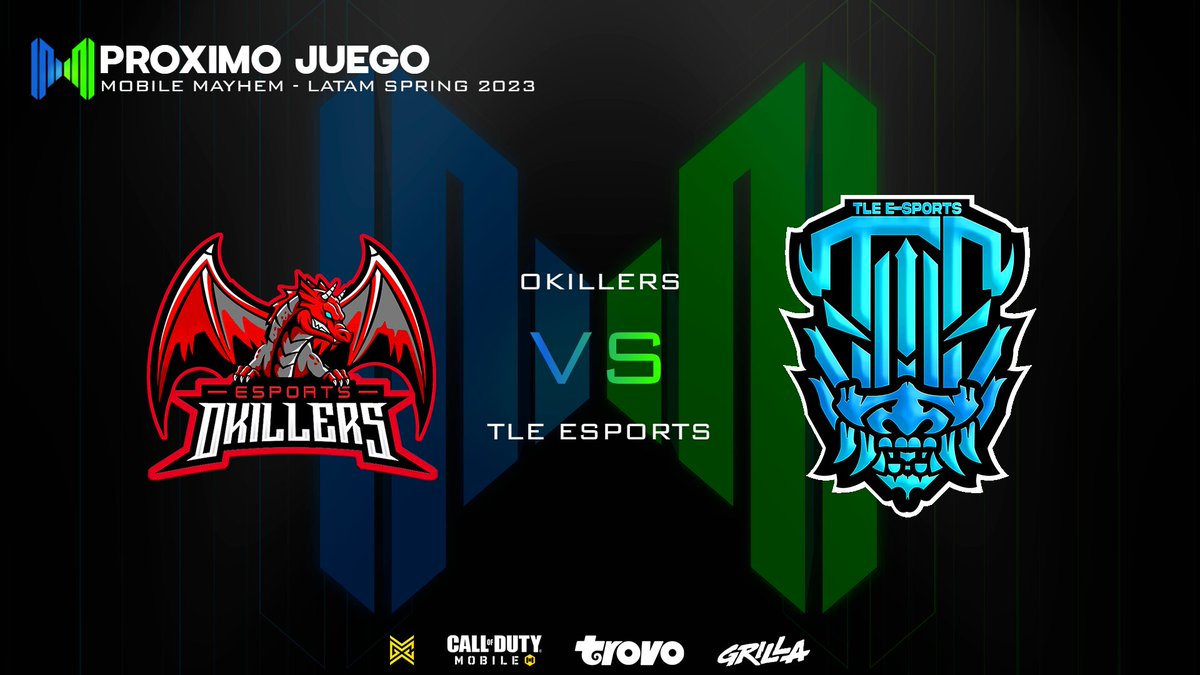 CauseMayhem🔥 (@mobilemayhemgg) on Twitter photo Mobile Mayhem - LATAM Spring 2023!
Está por iniciar este enfrentamiento, asegúrate de sintonizar en trovo.live/s/ZoeyGG 🍿🍿 para no perderte este gran juego de <a href="/o_killers/">OKILLERS ESPORTS</a> 🆚 <a href="/tle_esports/">TLE Esports</a> 😈
#CauseMayhem🔥 #MobileMayhem Mobile Mayhem - LATAM Spring 2023!
Está por iniciar este enfrentamiento, asegúrate de sintonizar en trovo.live/s/ZoeyGG 🍿🍿 para no perderte este gran juego de <a href="/o_killers/">OKILLERS ESPORTS</a> 🆚 <a href="/tle_esports/">TLE Esports</a> 😈
#CauseMayhem🔥 #MobileMayhem