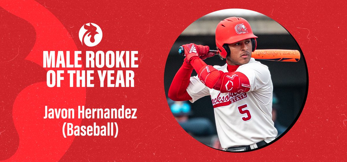 Ladies and gentlemen, the Male Rookie of the Year at the 2023 Gamecock Choice Awards: Javon Hernandez of <a href="/JaxStateBB/">Jax State Baseball</a>!