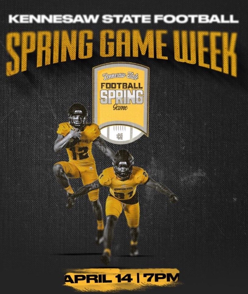 KSU this Friday ⁦<a href="/KynjeeCotton/">Coach Kynjee’ Cotton</a>⁩ ⁦<a href="/kennesawstfb/">Kennesaw State Football</a>⁩ ⁦<a href="/MZRecruits/">Mount Zion Eagles Football</a>⁩