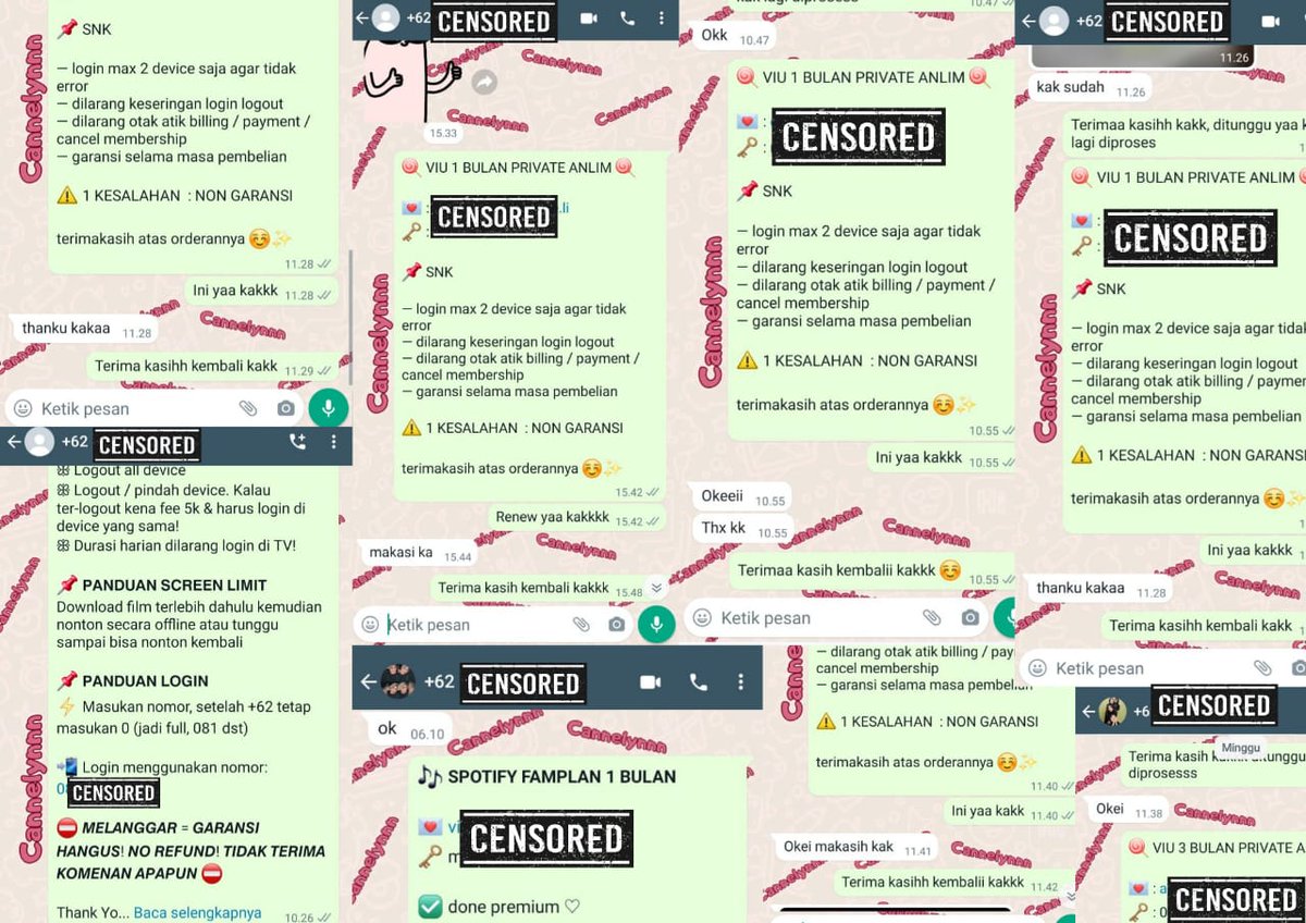 Ready app premium nya kakakk
spotify, canva, youtube, netflix, disney, viu, vidio, bstation, iqiyi, wetv, hbo start 2 ribu ajaa 

🌷 Trusted
🌷 Bergaransi
🌷 Admin ramah 🤗

go grab yours now ! ^^ !
DM <a href="/cannelynnn/">anne 🌻 || jual app premium & loklok 🙌🏻</a> or
WA
wa.me/6282194120861