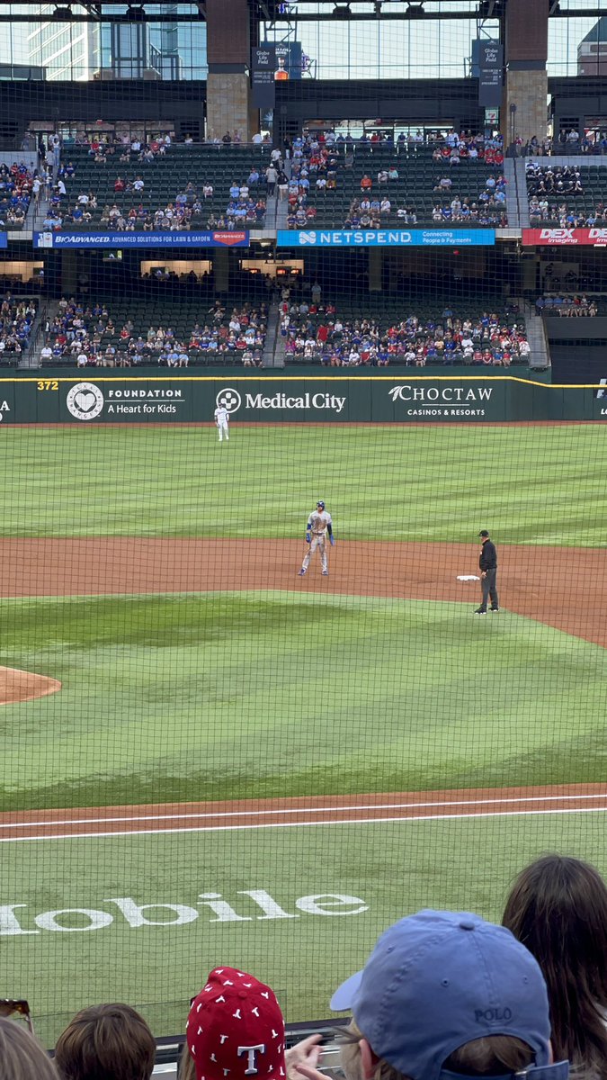 Great watching <a href="/BwittJr/">Bobby Witt Jr</a> a <a href="/CHHS_baseballs/">CHHS Baseball</a> hero play the <a href="/Rangers/">Texas Rangers</a> tonight!  Proud of you.