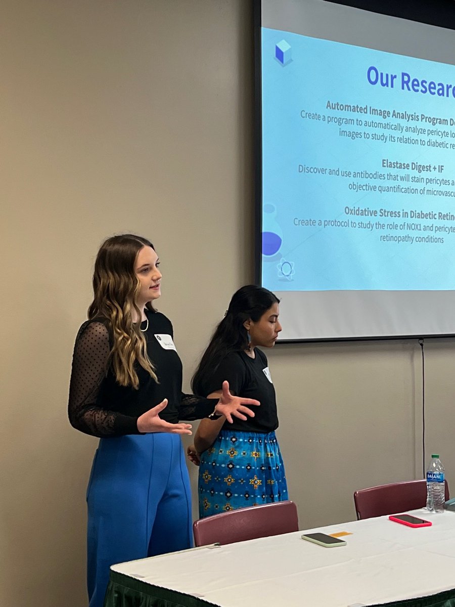 DrCammiValdez's tweet photo. So proud of these Native women scientists in the #ValdezLab! They did a phenomenal job presenting on their diabetic retinopathy research at the 50th Symposium on the American Indian. #goingplaces #fightingblindness #thisiswhatascientistlookslike #indigenousscience #nativeinstem https://t.co/637OSA89iX