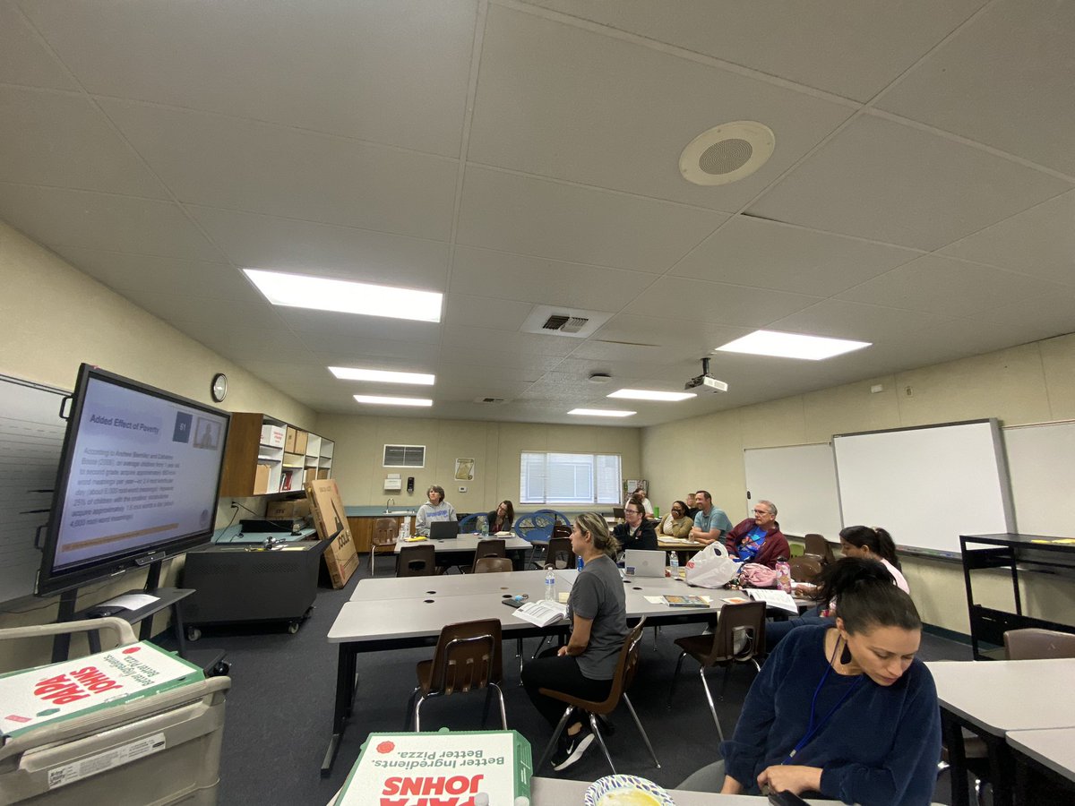 I’m so proud of our leadership team for designing a plan and leading the charge with professional development for our staff! Thanks <a href="/lilmonie23/">Monica Hicks</a> for having some of your staff join us!