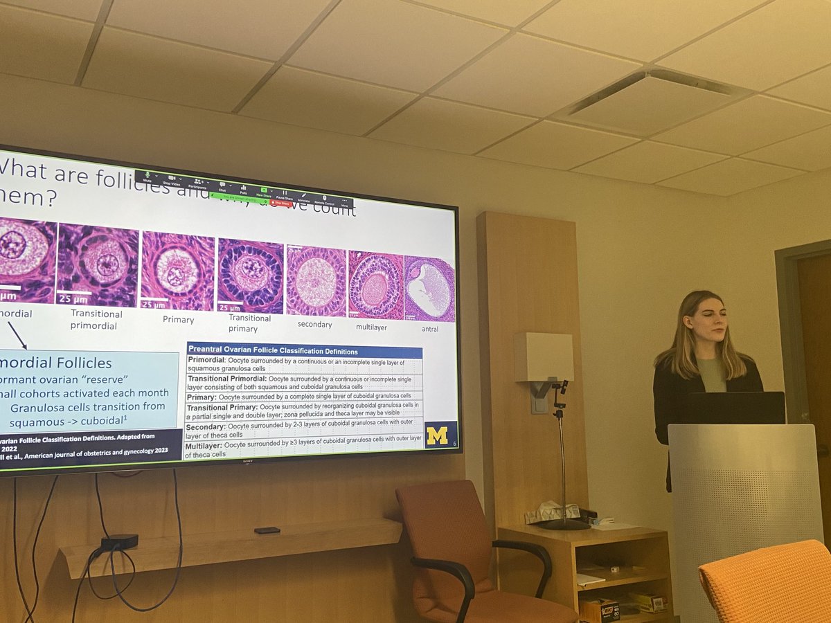 Congratulations 🎉 to Gabby Blevins ⁦<a href="/ShikanovLab/">Shikanov Lab</a>⁩ for defending her Masters thesis focused on developing an automated AI training algorithm to characterize human #ovarian tissues #oncofertility ⁦<a href="/UMBME/">U-M BME</a>⁩