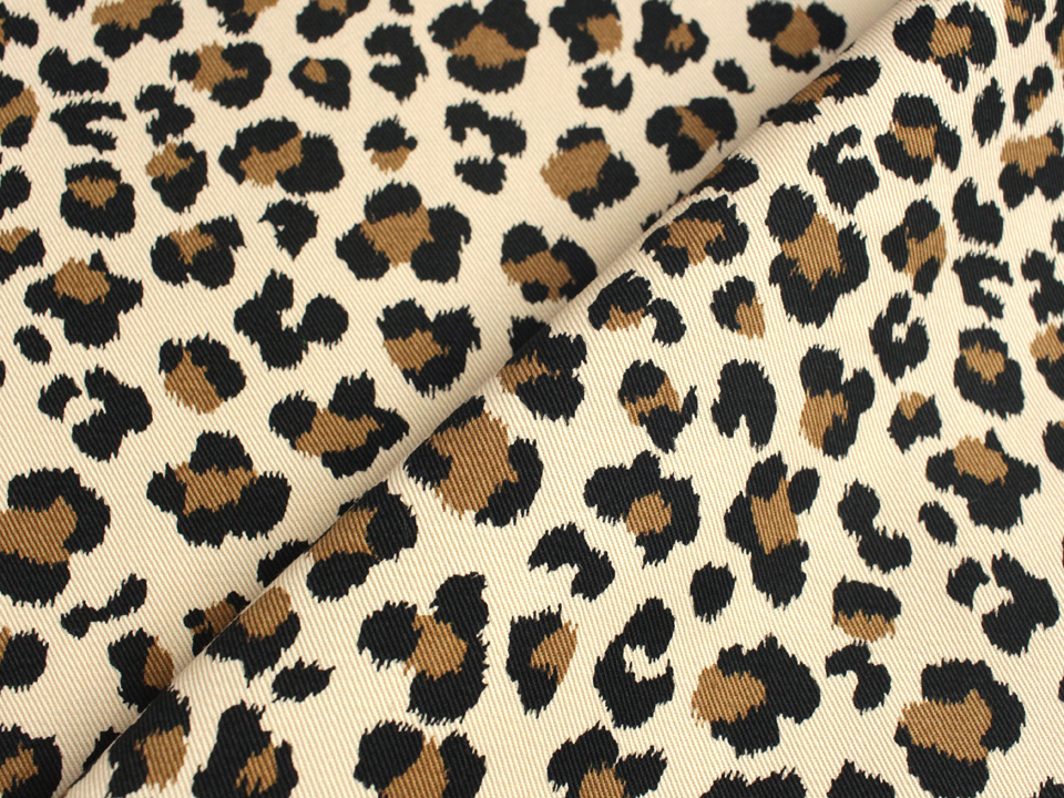 🆕新商品 アニマルツイル生地 ヒョウ／ゼブラ／カウ ＼ アニマル柄の
