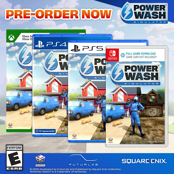 Nintendeal on X: PowerWash Simulator (Switch / PS4 / PS5 / Xbox