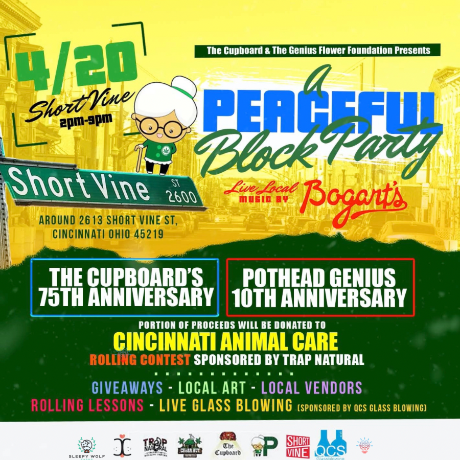CupboardThe's tweet photo. 420 Sale Soon! 🔥 - https://t.co/g91lNcBdZY 420 is next week and plan to come to our 75 Anniversary in Business as the Oldest Headshop in the US! "A Peaceful Block Party" with music and great local artists!! https://t.co/DCv2MYgVpk
