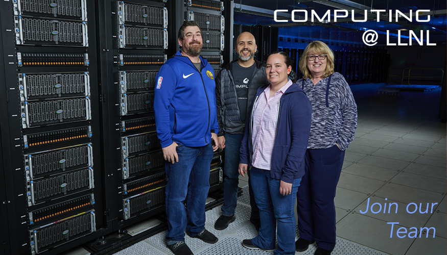 Livermore_Comp's tweet photo. Preserve our world-class science data as a High Performance Computing (HPC) DevOps Storage Engineer at @Livermore_Lab 's Livermore Computing Center. #HPC #storageEngineer
#careers https://t.co/kDdrOz2BGz https://t.co/8wQykYJPO5