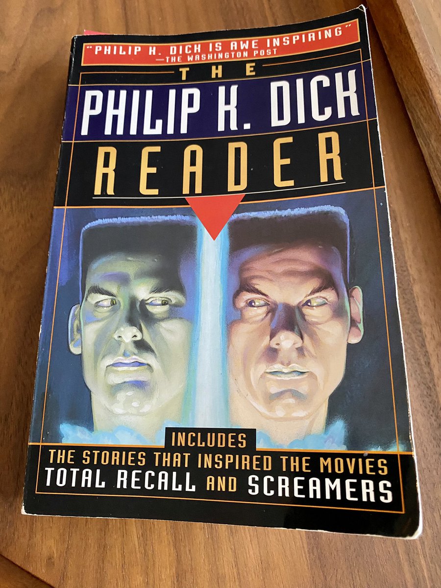I’m working my way through Philip K. Dick’s short stories and pretty much all of them can be summarized as “Some white guy wakes up, is confused about something, and meets his comeuppance via vaguely sci-fi means.”