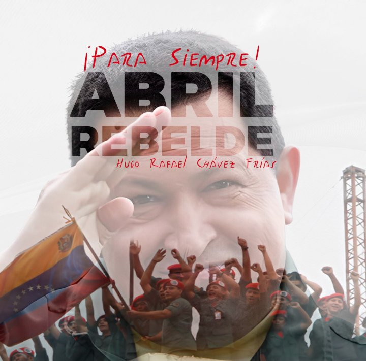 #RebeldíaComunicacional
#TibisayGuerreraDeLaLuz                  
#12Abr