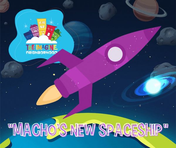 On this #InternationalDayofHumanSpaceFlight we're using #SEL tools like self talk to calm down for the Mach Billion's first flight in MACHO'S NEW SPACESHIP 
🚀bit.ly/machoship!

#HowWereYouKind #ImagineNeighborhood #kidspodcast #humanspaceflight