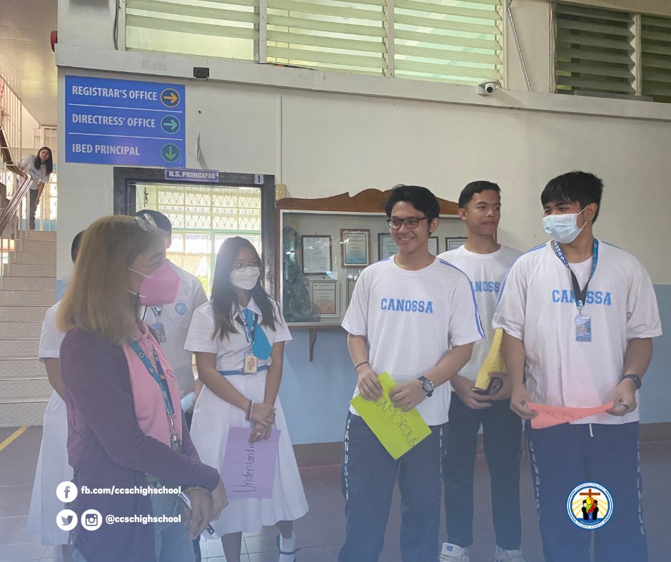 ccschighschool's tweet photo. We greet our Assistant Principal for Academic Affairs, Ms. Ilou Tubaña, with a wishful happy birthday! 🥳🎊

With your outstanding support for the staff and students, we couldn’t have a better environment in school! https://t.co/2LZ5R9IySA