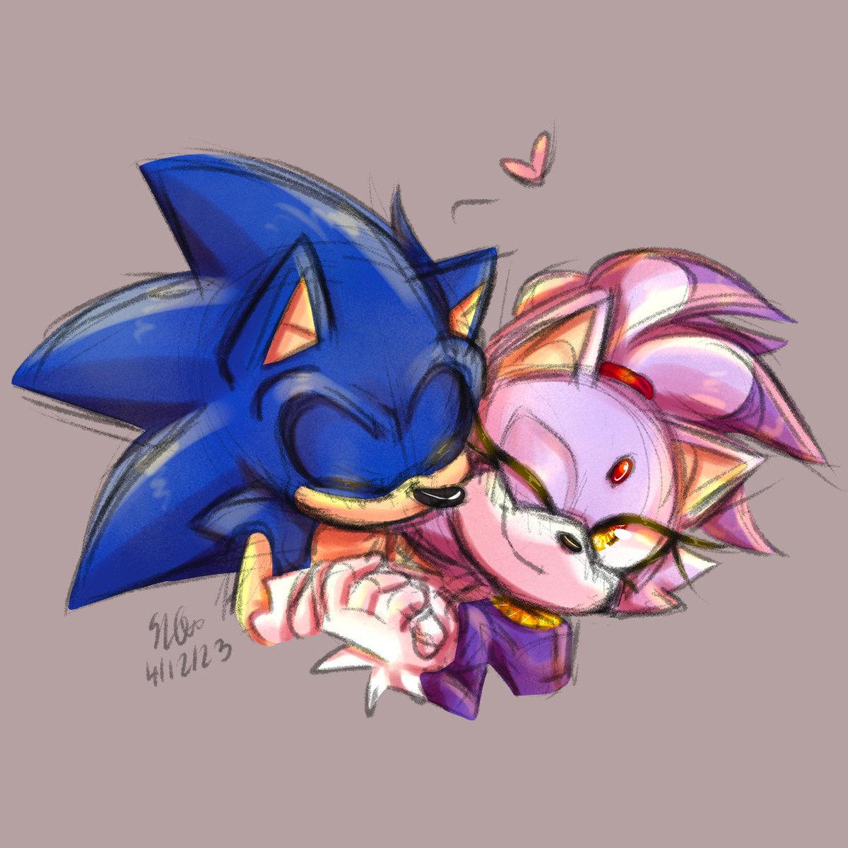 SweggyQ's tweet photo. Omg what’s this? I doodled Sonaze again? 💙💜

Just a quick snack for those who followed me for Sonaze stuff lmao I didn’t forget y’all XD 

#sonaze https://t.co/ajYJP26O5W