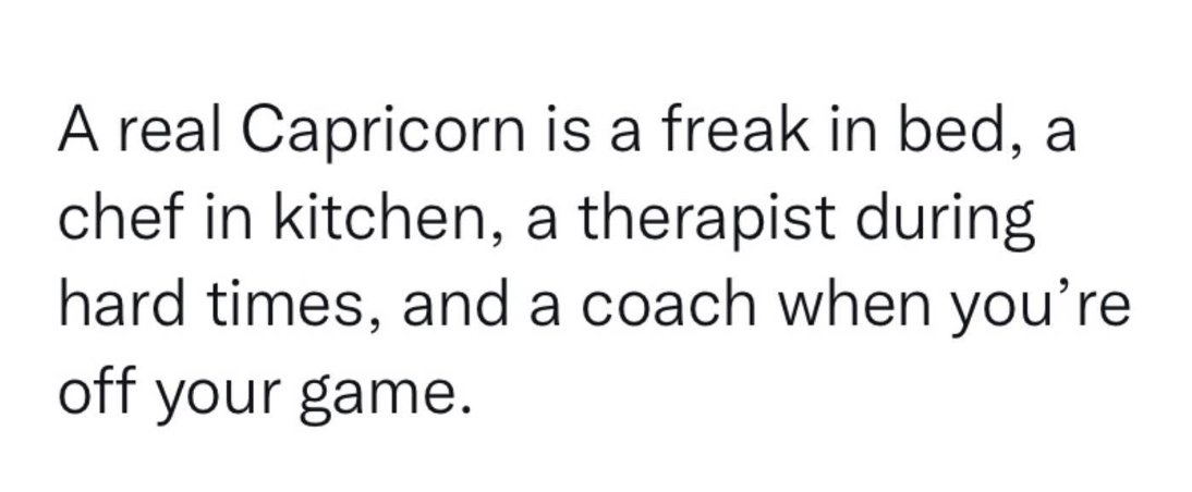 caprilifestyle's tweet photo. #capricorn #capricorngang #horoscopememes #capricorn📷 #capricornmemes #capricornseason📷 #capricornseason #capricorngang📷 #horoscopedaily #dailyhoroscope #capricornposts #zodiacsigns #zodiac #zodiacmemes #astrology #earthsigns #earthsigns📷 https://t.co/G6jJKt36ba