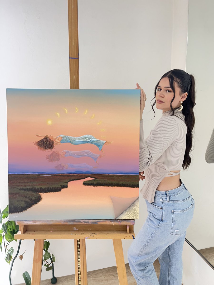 sincerelyart's tweet photo. #PortfolioDay latina Surrealist 🎨 https://t.co/iCokuzHfXl
