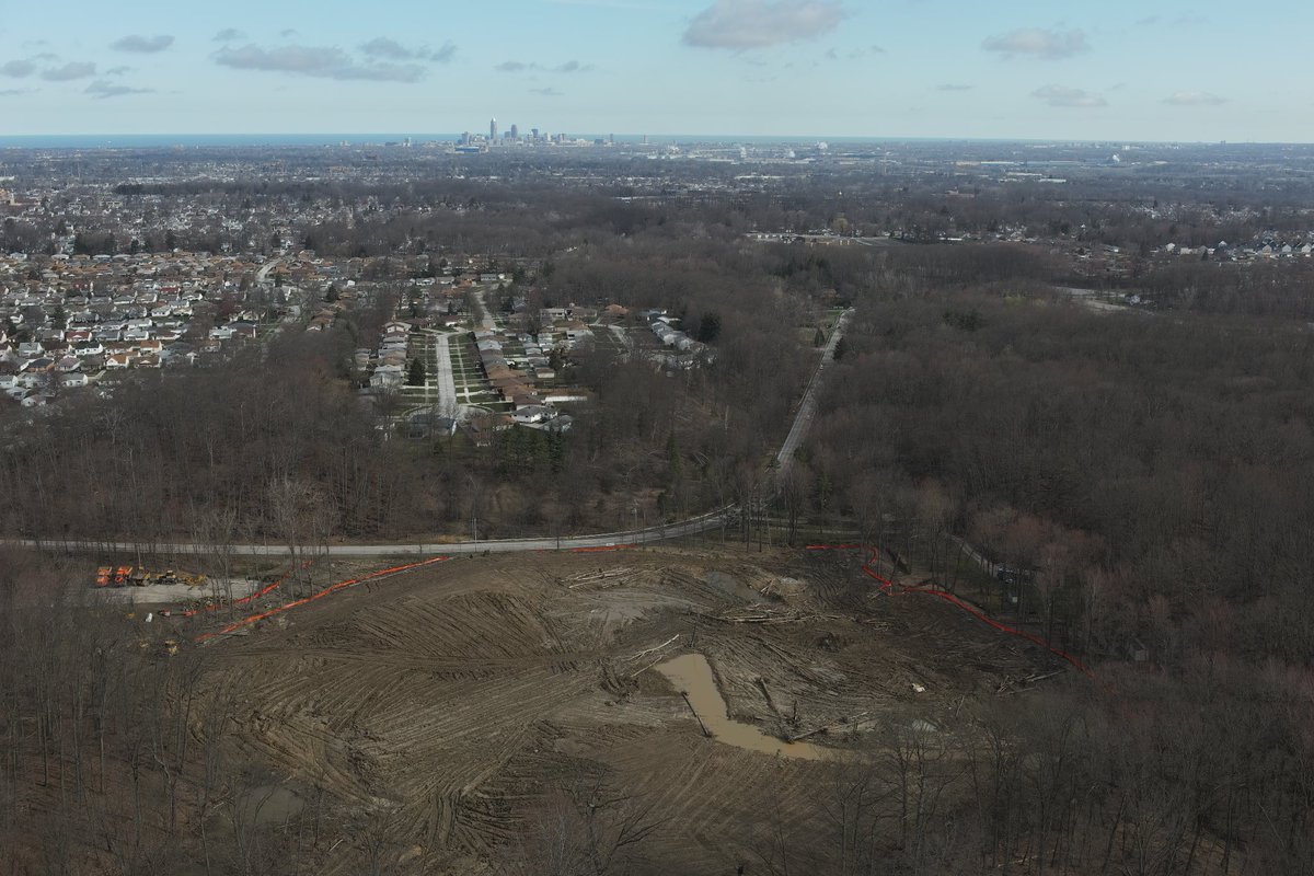 west_creek's tweet photo. Moving some serious dirt off W Ridgewood in #Parma
#Restoration #ProtectRestoreConnect
Loving that view too #CLE https://t.co/QhN6i4qjGE