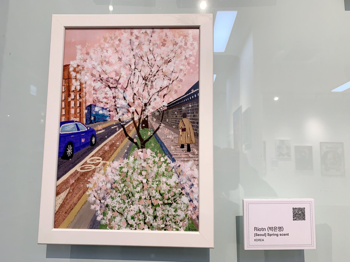 GM~😍
🌸세계의 NFT! 서울의 중심을 채운다展에 참여했던
🌼Seoul_Spring scent 입니다 

 Opensea link : bit.ly/3yObHAI