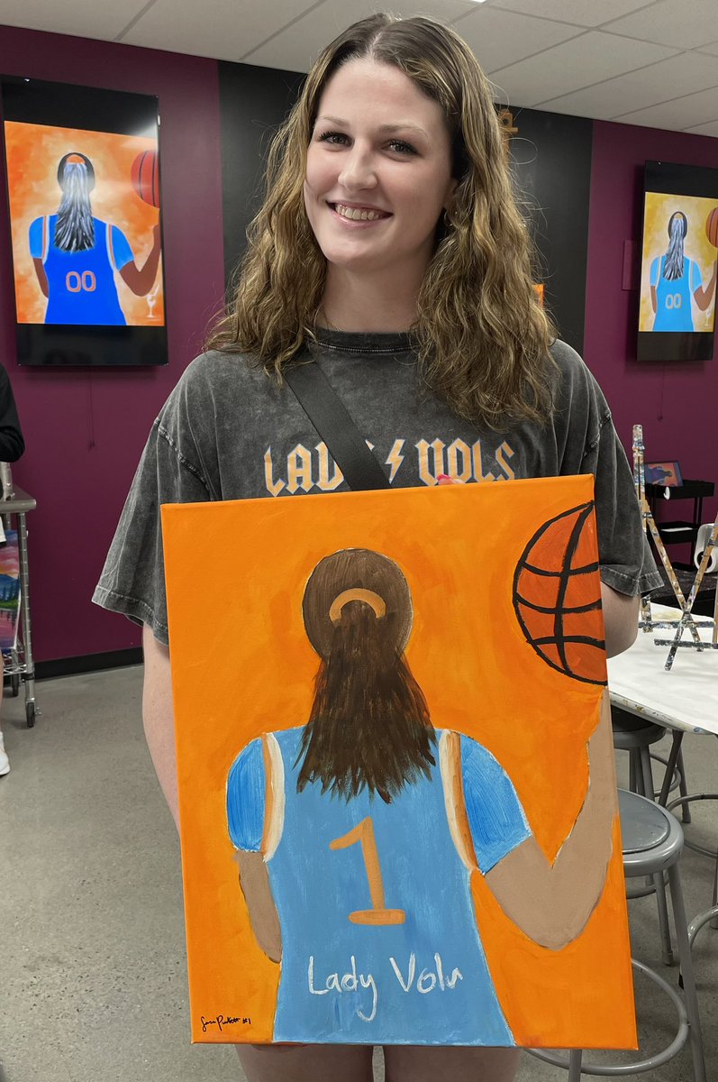 Lady Vol Boost Her Club on Twitter "What a Great Event!! Thank you Farragut Painting With a