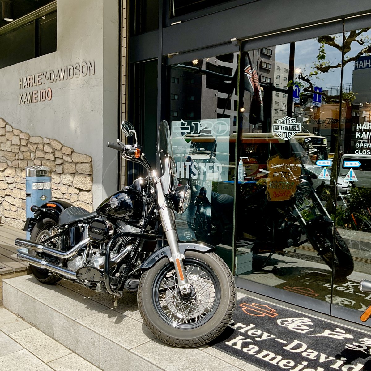 Harley Davidson fxbbs'23純正シート クリアランス販促品 namaste