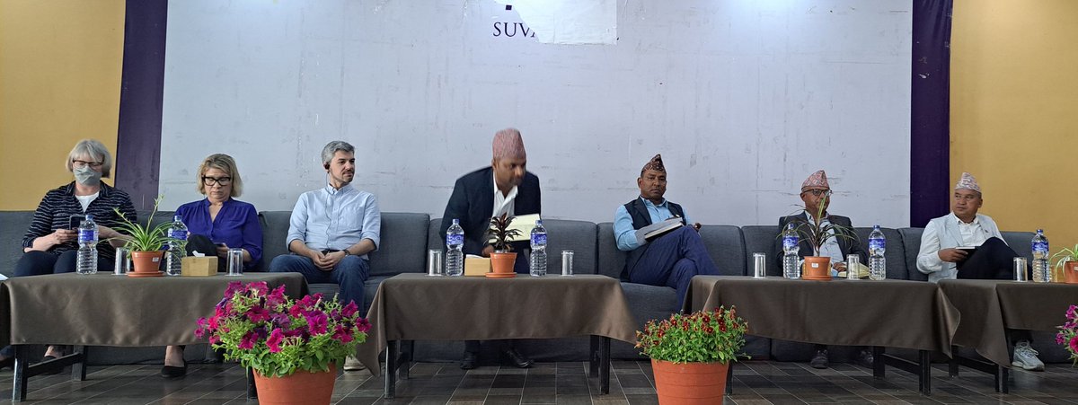 Alliance87Nepal's tweet photo. The Ministry of Labour, Employment and Social Security (MoLESS) and ILO Nepal jointly organized a provincial level discussion on the Elimination of Child Labour and Forced Labour in Karnali Province on 12th April, 2023 in Sutkhet.
#stopchildlabour #stopforcedlabour https://t.co/sJ0VXjGt3G
