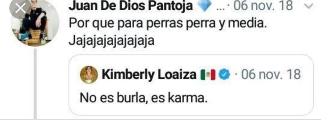 KeniniAnti's tweet photo. No es burla, es karma dijo la @KimberlyLoaiza_ pack https://t.co/3pU4H7tRUT